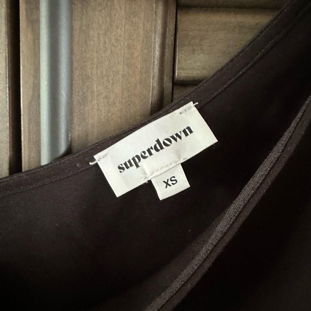 Black one shoulder XS dress